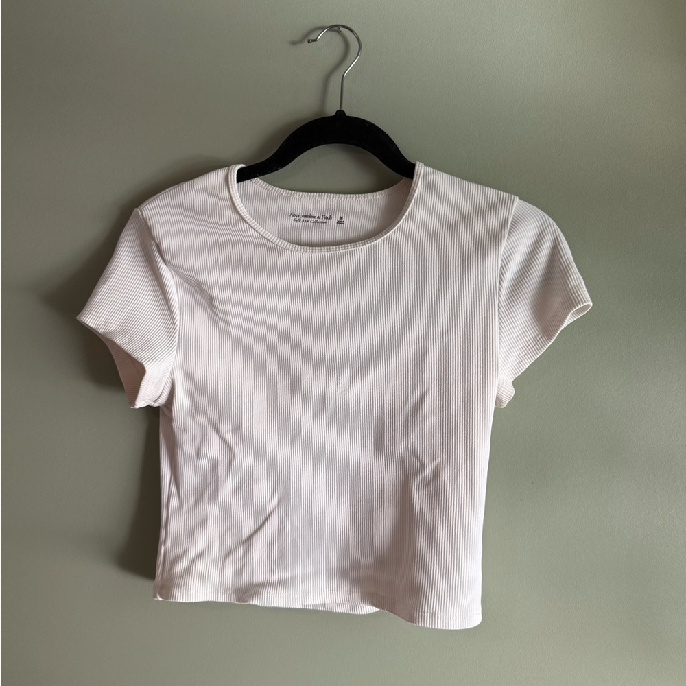 Abercrombie&Fitch Seamless Ribbed Crew Tee